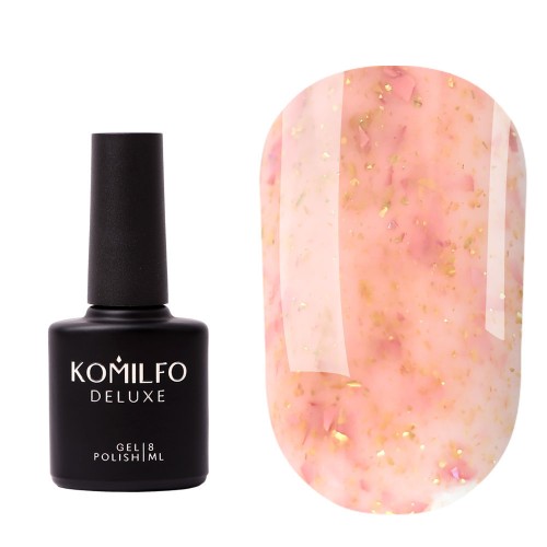 Komilfo Potal Base P022 (peach pink with potal), 8 ml