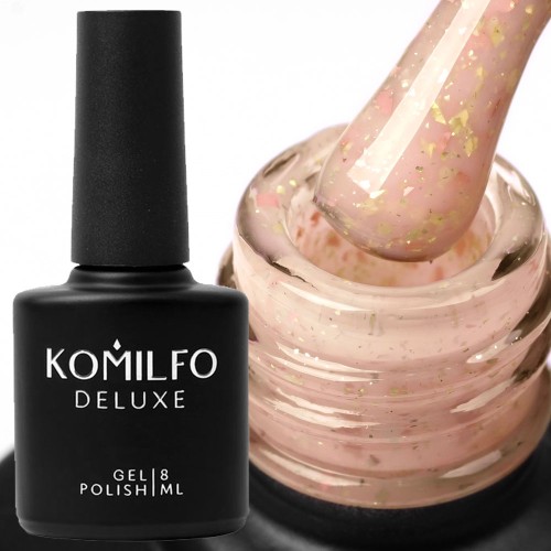 Komilfo Potal Base P022 (peach pink with potal), 8 ml Komilfo Potal Base P022 (peach pink with potal), 8 ml