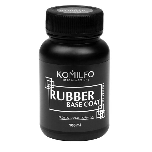 Komilfo Rubber Base Coat – rubber base for gel polish without brush, 100 ml Komilfo Rubber Base Coat – rubber base for gel polish without brush, 100 ml