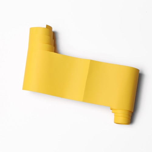 Komilfo foil for craquelure, yellow, matt