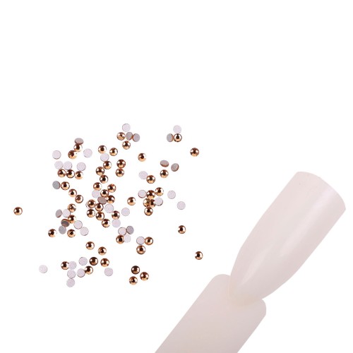 Komilfo rhinestones (pack of 100), Light Colorado Topaz, size 3