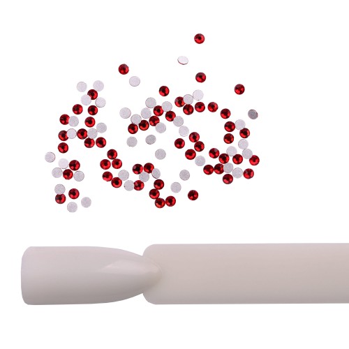 Komilfo rhinestones (pack of 100), Dk.Siam, size 5