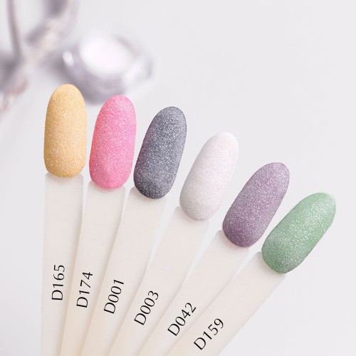 Acrylic powder Komilfo 004 Diamond Glitter, 3 g