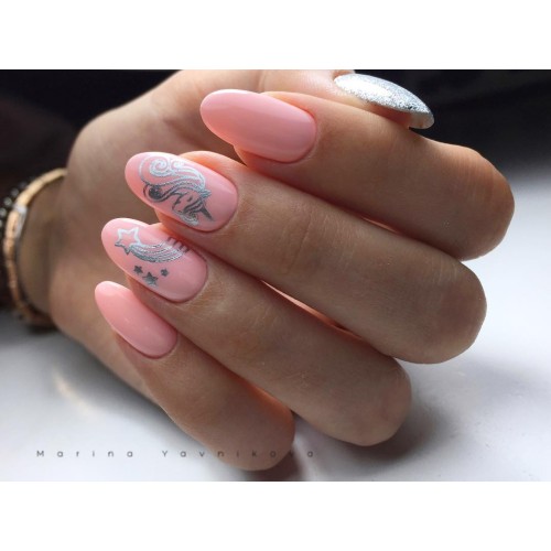 Гель-лак Komilfo Deluxe Series №D017 (чуть лиловато-розовый, эмаль), 8 мл