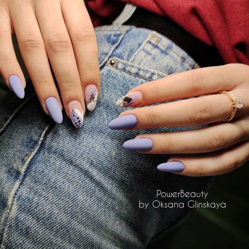 Гель-лак Komilfo Deluxe Series №D117 (приглушенный светло-синий, эмаль), 8 мл