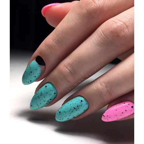 Гель-лак Komilfo Deluxe Series №D147 (голубо-бирюзовый, эмаль), 8 мл