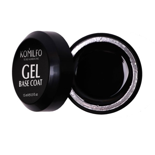 Gel base Komilfo Gel Base Coat – base-corrector for gel polish without a brush, 15 ml Gel base Komilfo Gel Base Coat – base-corrector for gel polish without a brush, 15 ml