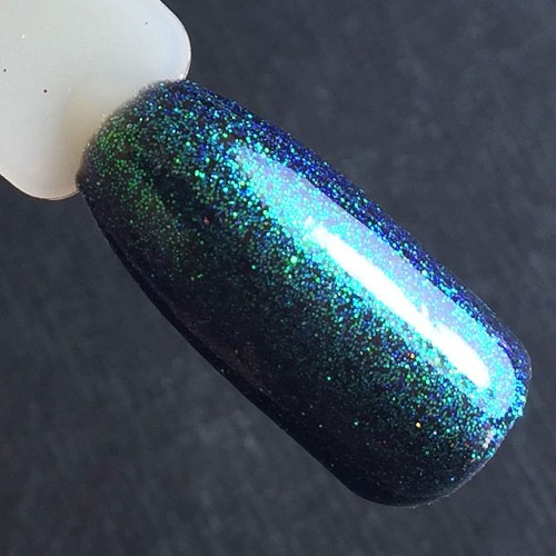 Komilfo spangles 035 size 0.1 mm, (overflow color green, blue, turquoise), 2.5 g