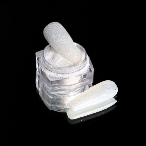 Komilfo spangles 035 size 0.1 mm, (overflow color green, blue, turquoise), 2.5 g