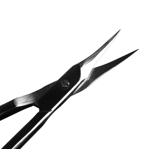 Komilfo IC Ultra 15 mm, professional cuticle scissors, dichroic case