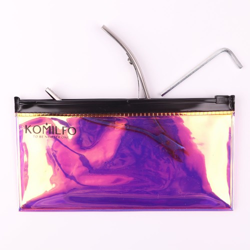 Komilfo Ultra S-01 8 mm, professional scissors with 2 springs, in a dichroic case