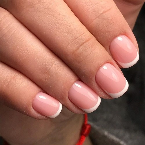 Гель-лак Komilfo French Collection №F006 (облачно-розовый, эмаль, для френча), 8 мл