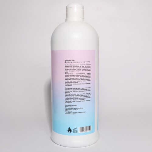 Komilfo Nail Prep – disinfectant and degreaser for nails, 1000 ml
