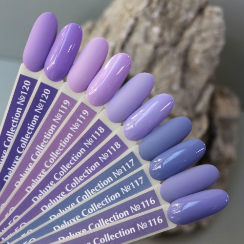 Гель-лак Komilfo Deluxe Series №D117 (приглушенный светло-синий, эмаль), 8 мл