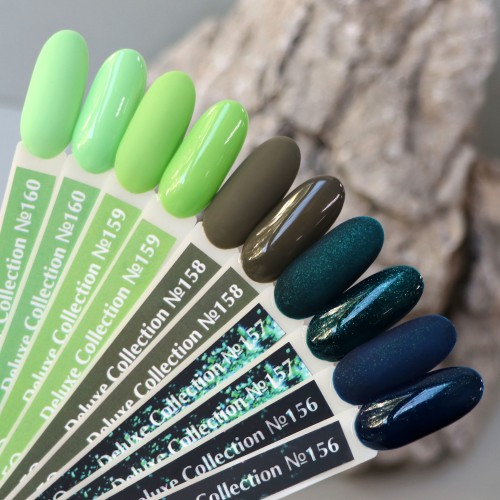 Gel polish Komilfo Deluxe Series D158 (khaki, enamel), 15 ml