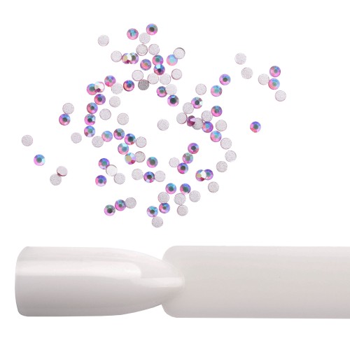 Komilfo strasses (pack of 100), Rose AB, size 4