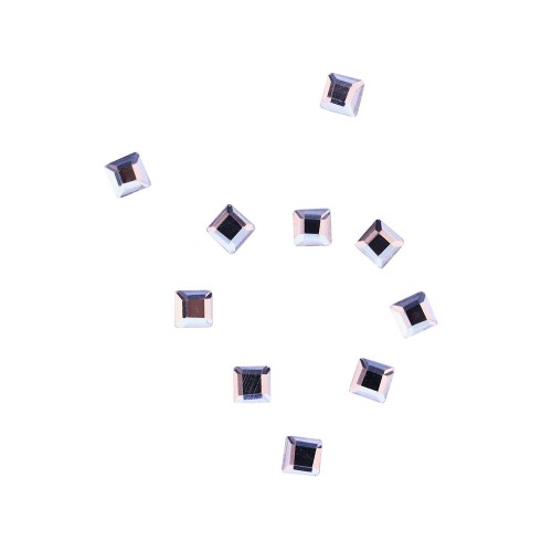 Komilfo stones Square (3x3mm) Crystal (10 pcs.)