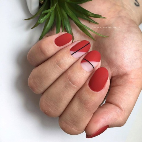 Гель-лак Komilfo Deluxe Series №D087 (темно-красный, эмаль), 8 мл