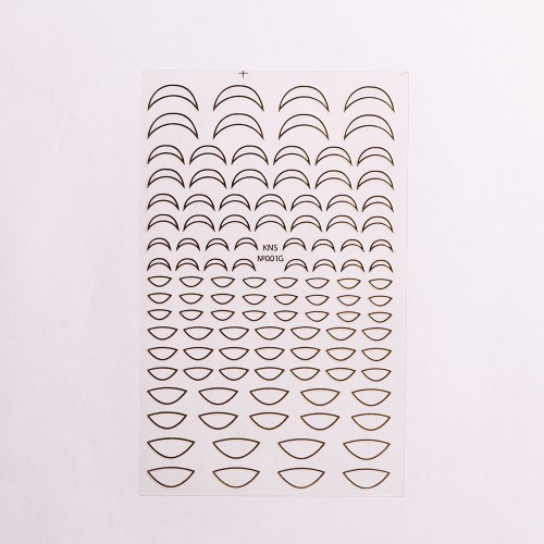 Komilfo Nail Design Sticker №KNS-001G