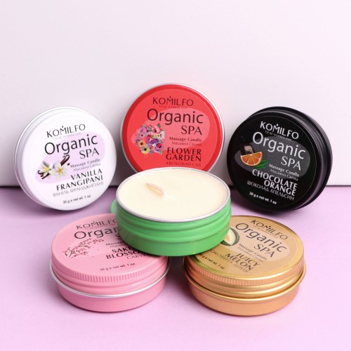 Komilfo Massage Candle – Sakura, 30 g