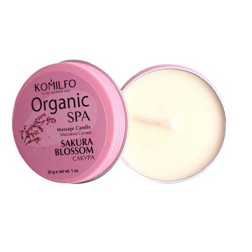 Komilfo Massage Candle – Sakura, 30 g Komilfo Massage Candle – Sakura, 30 g