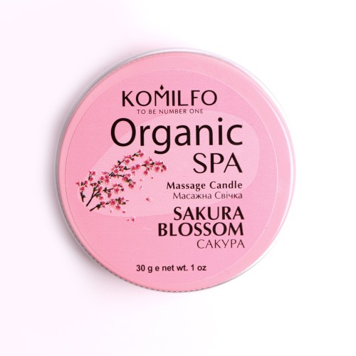 Komilfo Massage Candle – Sakura, 30 g