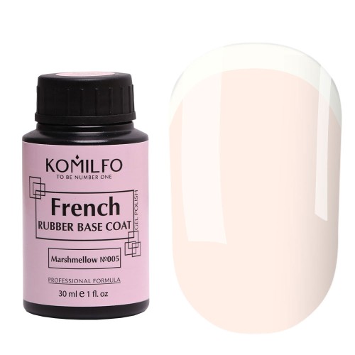 Komilfo French Rubber Base 005 Marshmellow, 30 ml Komilfo French Rubber Base 005 Marshmellow, 30 ml