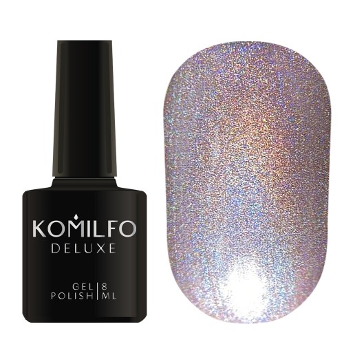 Gel Polish Komilfo Holographic 002 (pink), 8 ml Gel Polish Komilfo Holographic 002 (pink), 8 ml