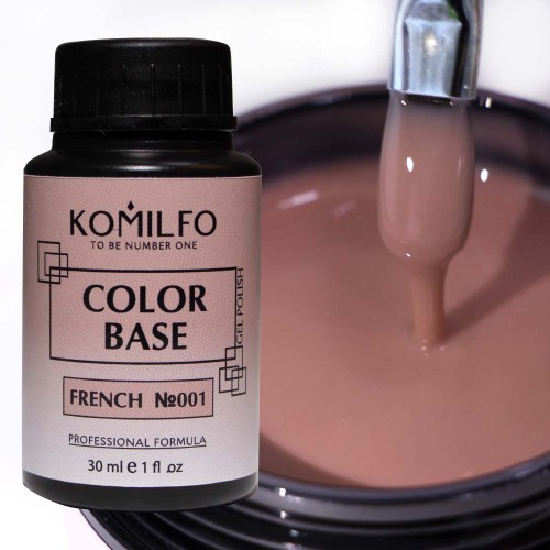Komilfo Color Base French 001, 30 ml (barrel) Komilfo Color Base French 001, 30 ml (barrel)
