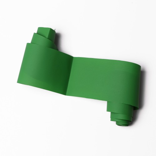 Komilfo foil for craquelure, green, matt