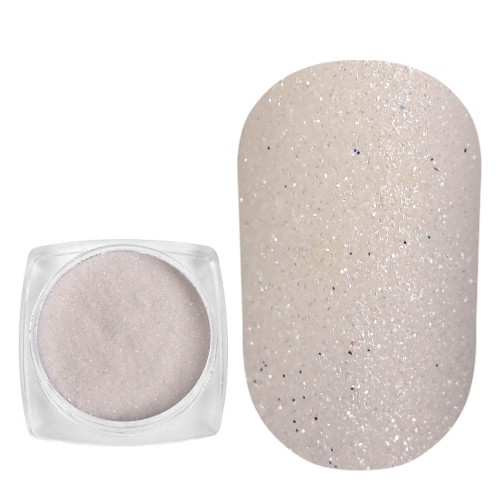 Komilfo spangles 022, size 0.1 mm, (white, silver), 2.5 g Komilfo spangles 022, size 0.1 mm, (white, silver), 2.5 g