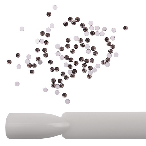 Komilfo rhinestones Hematite, size 5 (pack of 100)