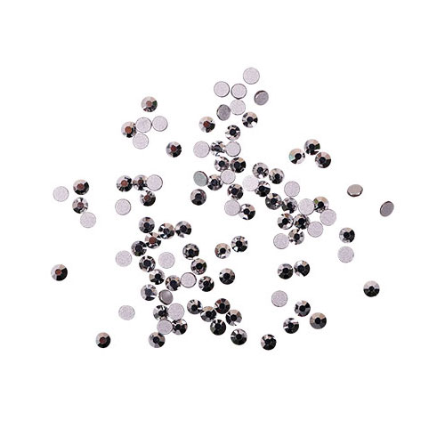 Komilfo rhinestones, Silver, size 5 (100 pcs per pack) Komilfo rhinestones, Silver, size 5 (100 pcs per pack)