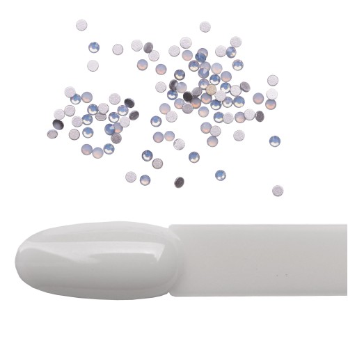 Komilfo Rhinestones Blue Opal, size 4 (pack of 100)