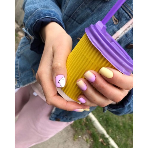 Гель-лак Komilfo Deluxe Series №D038 (яркий лавандово-розовый, эмаль), 8 мл