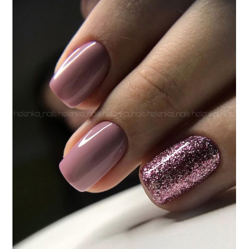 Гель-лак Komilfo Deluxe Series №D058 (розовое какао, эмаль), 8 мл