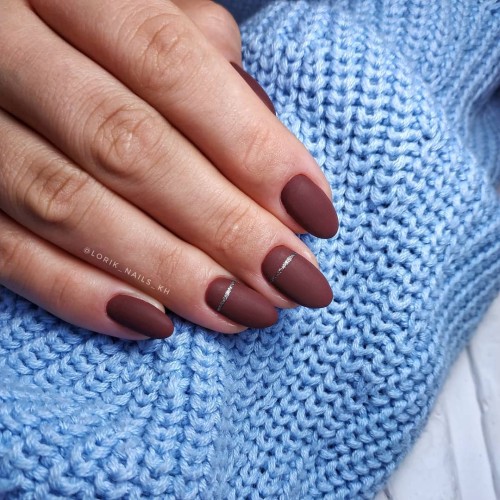 Гель-лак Komilfo Deluxe Series №D098 (чуть бордово-коричневый, эмаль), 8 мл