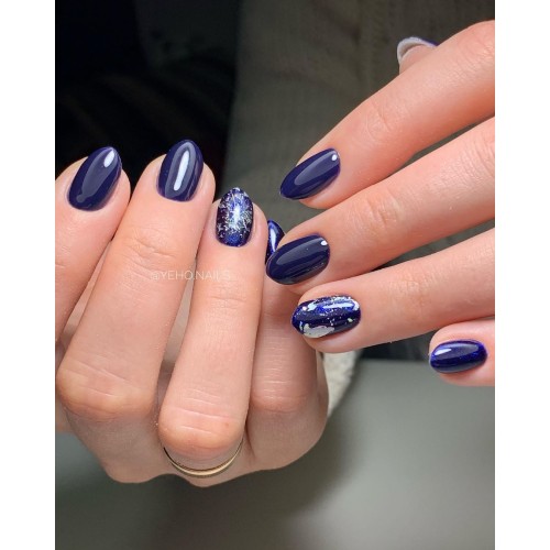 Гель-лак Komilfo Deluxe Series №D222 (фиолетово-синий, эмаль), 8 мл