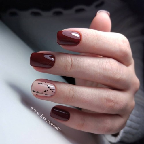 Гель-лак Komilfo Deluxe Series №D232 (шоколадный, эмаль), 8 мл