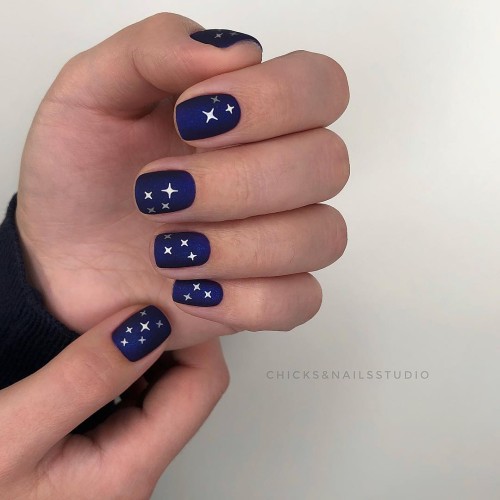 Гель-лак Komilfo Deluxe Series №D252 (темно-синий, микроблеск), 8 мл