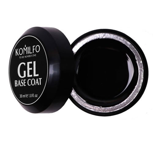 Gel base Komilfo Gel Base Coat – base-corrector for gel polish without a brush, 30 ml Gel base Komilfo Gel Base Coat – base-corrector for gel polish without a brush, 30 ml