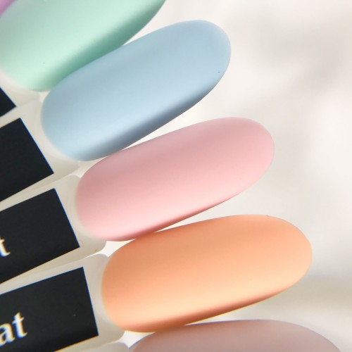 Komilfo No Wipe Matte Top NEW FORMULA – matte top for gel polish without a sticky layer, 15 ml