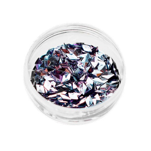 Komilfo 3D Dragon Scale №025, diamond, Pearl AB, (1 g) Komilfo 3D Dragon Scale №025, diamond, Pearl AB, (1 g)