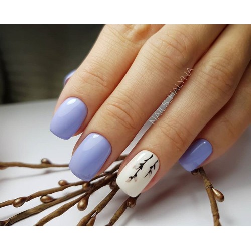 Гель-лак Komilfo Deluxe Series №D272 (светлый лавандовый, эмаль), 8 мл