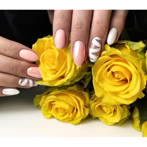 Гель-лак Komilfo French Collection №F007 (нежный оранжево-розовый, эмаль, для френча), 8 мл