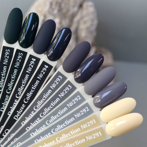 Gel Polish Komilfo Deluxe Series Dusk Collection D292 (light gray, enamel), 8 ml