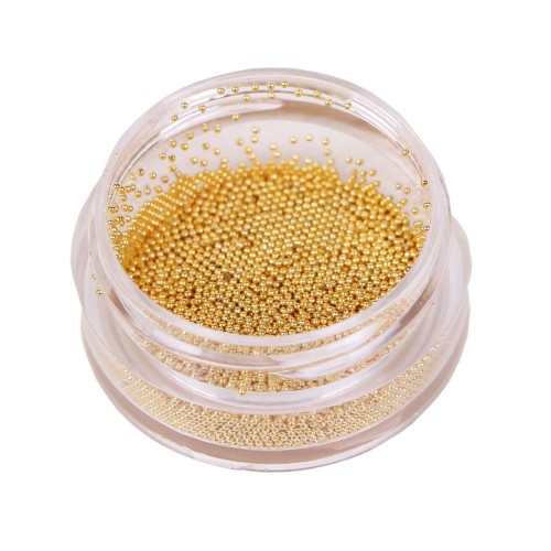 Komilfo bouillons (metal) gold, 0.6 mm, 6 grams