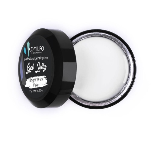 Komilfo Gel Jelly Bright White Violet, 15 g Komilfo Gel Jelly Bright White Violet, 15 g