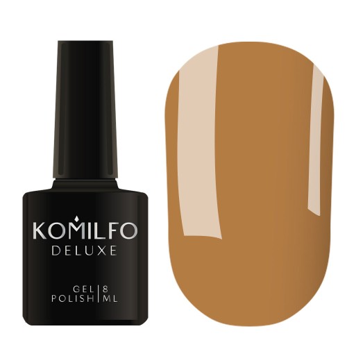 Gel Polish Komilfo Deluxe Series D282 (almond, enamel), 8 ml Gel Polish Komilfo Deluxe Series D282 (almond, enamel), 8 ml
