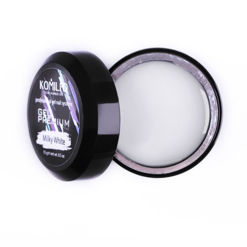 Komilfo Gel Premium Milky White, 15 g Komilfo Gel Premium Milky White, 15 g